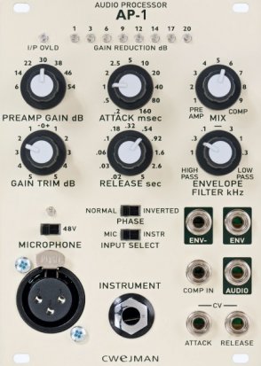 Eurorack Module AP-1 (White) from Cwejman