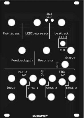 Eurorack Module 1KNOB2MANY from Other/unknown