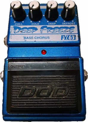 Pedals Module FX63 Deep Freeze from DOD