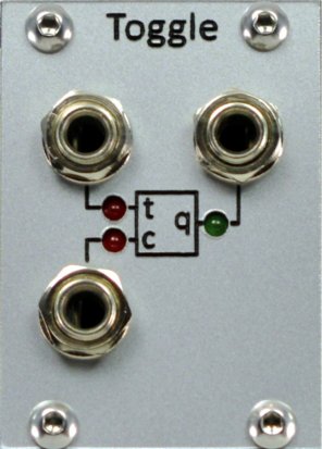 Eurorack Module Toggle Silver from Pulp Logic