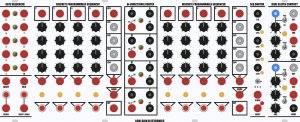 Serge Module Sequence of Events  from Low-Gain Electronics