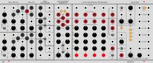 Serge Module Custom Panel V1 from Loudest Warning