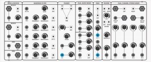 Serge Module Voltron 4 from Elby Designs