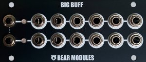 Eurorack Module BIG BUFF 1U from BearModules