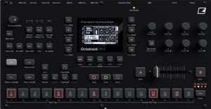 Pedals Module Octatrack MKII Black from Elektron