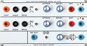 Buchla Module Dual Function Generator Model 281 Card from Tokyo Tape Music Center