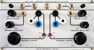 Buchla Module Dual Sine Sawtooth Generator 158 Card from Tokyo Tape Music Center