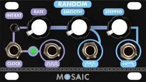 Eurorack Module Random (Black Panel) from Mosaic