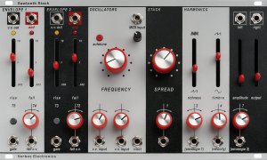 Eurorack Module Sawtooth Stack from Verbos Electronics