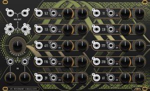 Eurorack Module Serge VC Resonant Equalizer (nk panel) from Other/unknown