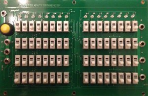 Eurorack Module 4 Channel Gate Sequencer from Blue Lantern Modules