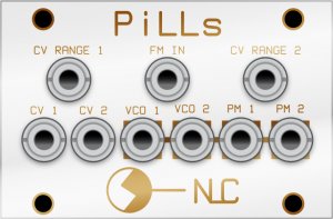 Eurorack Module 1U PiLLs from Nonlinearcircuits