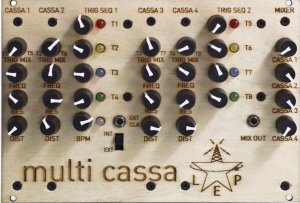 Eurorack Module LepLOOP multi cassa from Laboratorio Elettronico Popolare