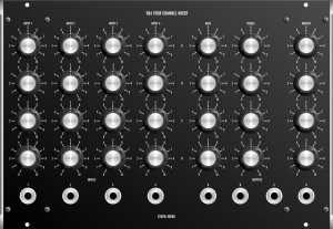 MU Module SW 984 FOUR CHANNEL MATRIX MIXER from Synth-Werk