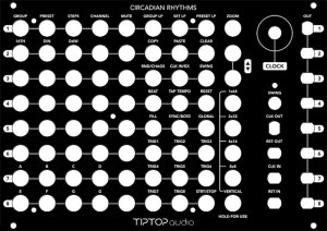 Eurorack Module Circadian Rhythms Black Panel from Other/unknown