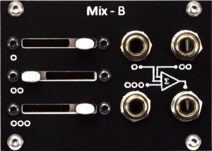 Eurorack Module Mix-B Black from Pulp Logic