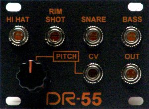 Eurorack Module DR-55 from Million Machine March