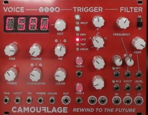 Eurorack Module TF MODULAR - CAMOUFLAGE - LIMITED TOUR EDITION from TLM Audio