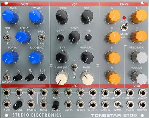 Eurorack Module TONESTAR 8106 from Studio Electronics