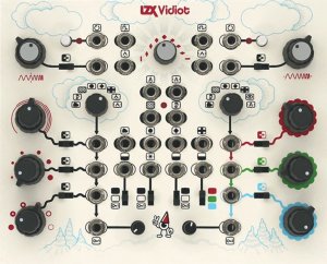 Eurorack Module Vidiot Frontpanel from Other/unknown