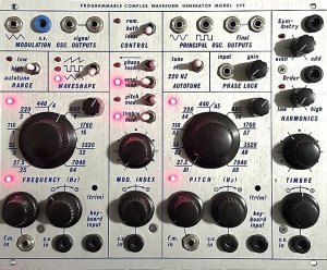 Buchla Module Model 259r, Davies Knobs from Buchla