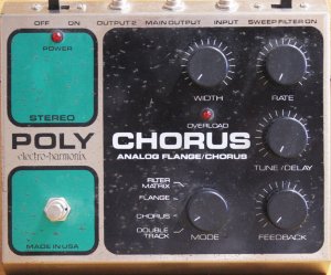 Pedals Module Polychorus from Electro-Harmonix