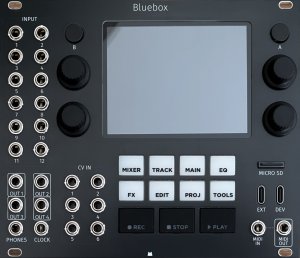 Eurorack Module Bluebox - Black Panel from Mörk Modules