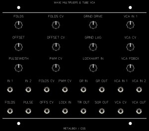 Frac Module Wave Multipliers and Tube VCA from Metalbox