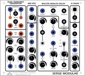 Serge Module Wilson Analog Delay from Serge