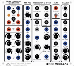 Serge Module Klangshifter from Serge