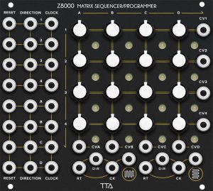 Eurorack Module Z8000 Black from Tiptop Audio