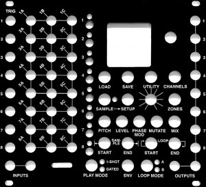 Eurorack Module Assmili8or (black alt) from Rossum Electro-Music