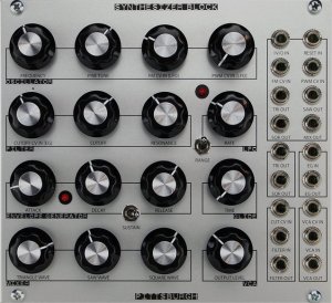 Eurorack Module Synthesizer Block from Pittsburgh Modular