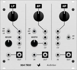 Eurorack Module Moog 904 Filter Trio from Grayscale