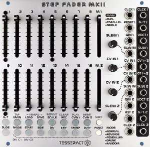 Eurorack Module STEP FADER MKII from Tesseract Modular