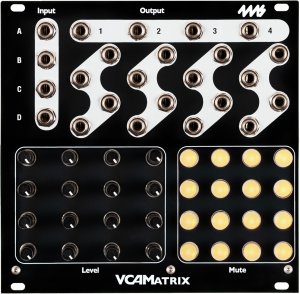 Eurorack Module VCA Matrix (Black) from 4ms Company