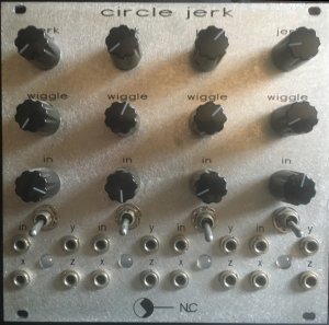 Eurorack Module Circle Jerk from Nonlinearcircuits