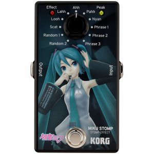 Pedals Module Miku Stomp Vocaloid from Korg