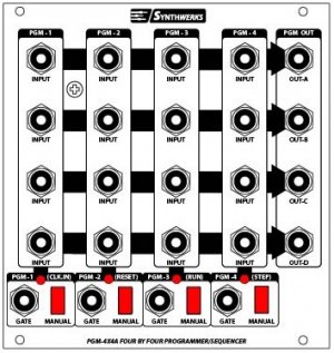 Eurorack Module PGM-4X4A from Synthwerks