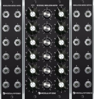 MU Module 592 Reversible Modulation Matrix from Moon Modular