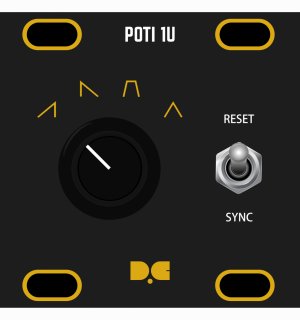 Eurorack Module Dusty Clouds - POTI 1U DIY from Other/unknown