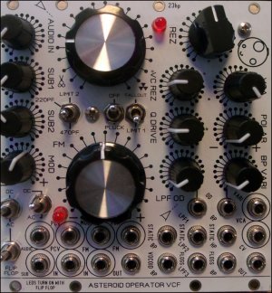 Eurorack Module Asteroid VCF (White) from Blue Lantern Modules