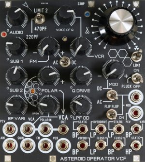 Eurorack Module Asteroid Operator VCF from Blue Lantern Modules