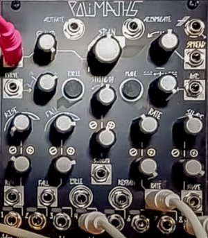 Eurorack Module PoliMaths provisional from Make Noise