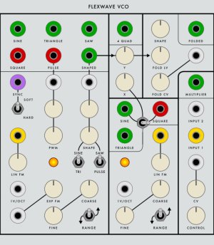 Serge Module Grided Stroh Flexwave from Loudest Warning