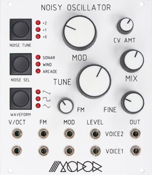 Eurorack Module Noisy Oscillator (photo plate) from Modor Music