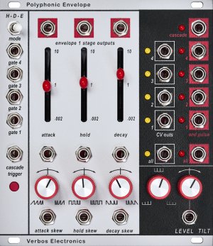 Eurorack Module Polyphonic Envelope from Verbos Electronics