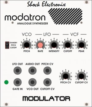 Eurorack Module Shock Electronix Modatron Modulator from Other/unknown
