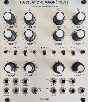 Eurorack Module Fluctuations Magnétiques from Eowave