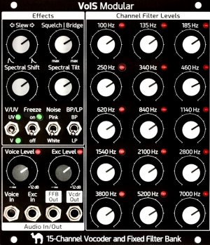 Eurorack Module VoIS Modular (Black Panel) from Dromedary